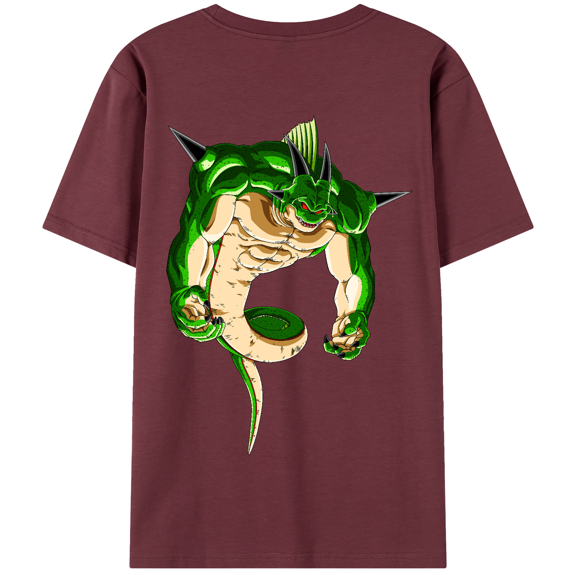 （画像用） ドラゴンボール 神龍 シェンロン DRAGON BALL Shenron 綿100％半袖Tシャツ（背面プリント）